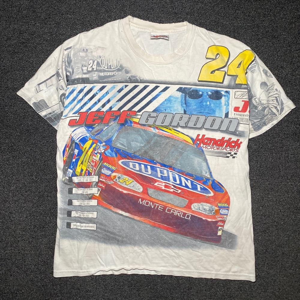 Vintage nascar racing Jeff gordon Hendricks motorsports aop shirt size medium